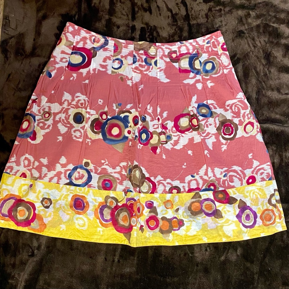 BCBGMazAzria Colorful Skirt